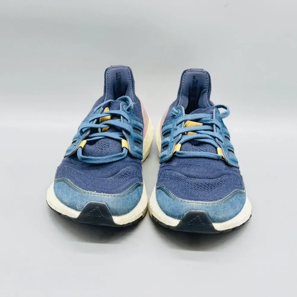 Adidas Shoes Womens 6 Blue Pink Ultraboost 22 Parley Running Athletic Sneakers - Picture 3 of 11